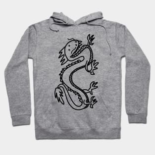 Line Art Dragon Hoodie